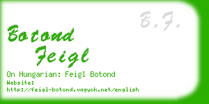 botond feigl business card